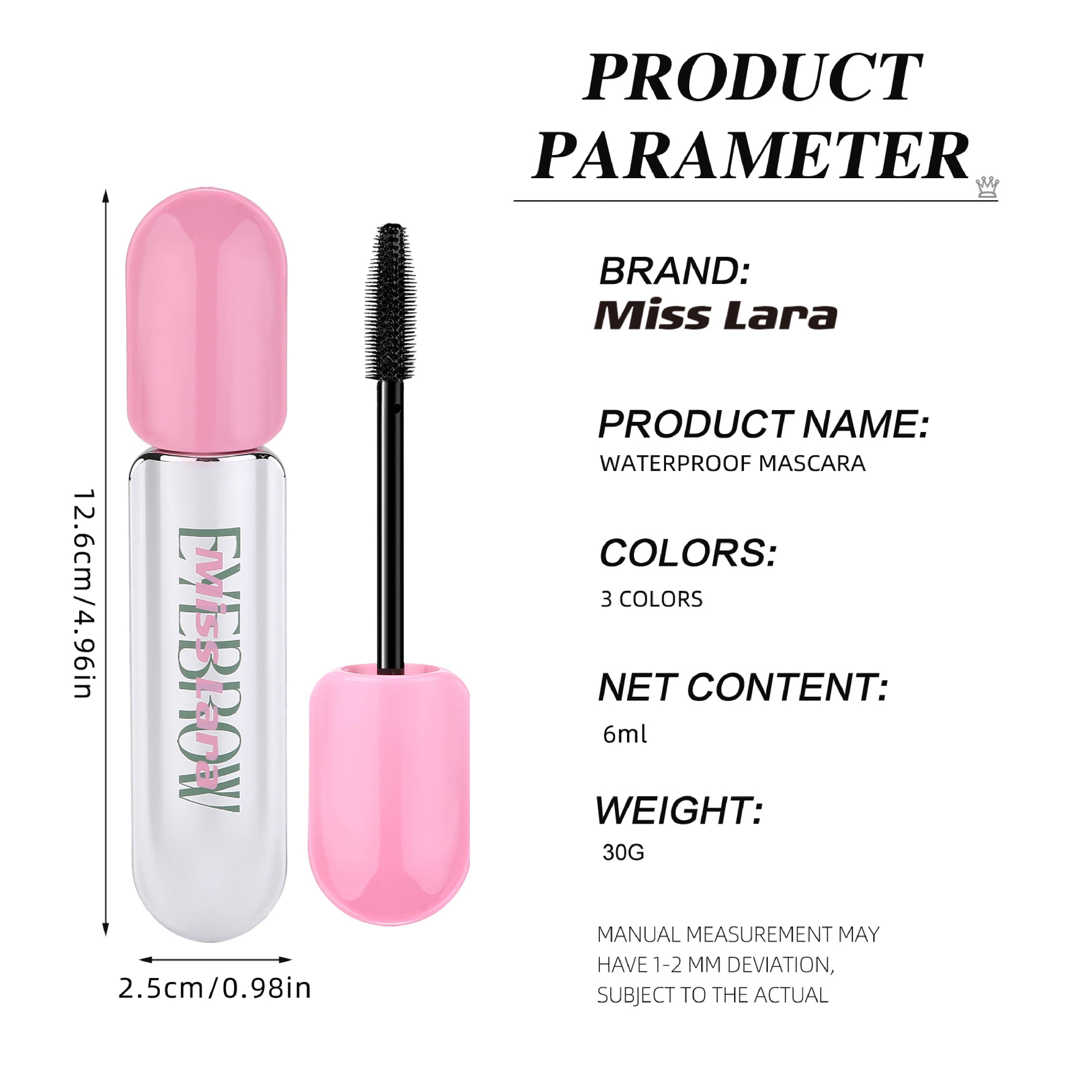 MISS LARA Black Mascara