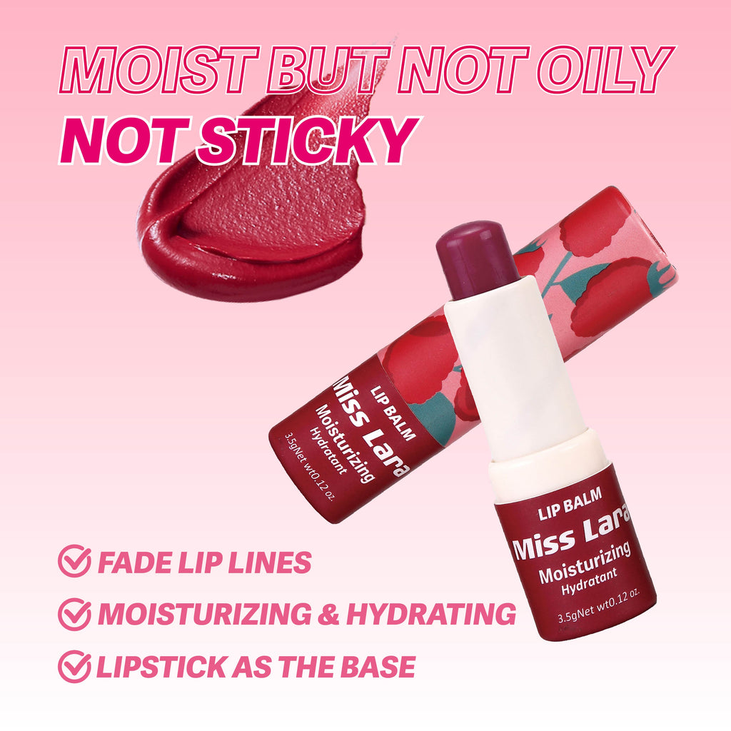 MISS LARA Tinted Lip Balm and Lipstick