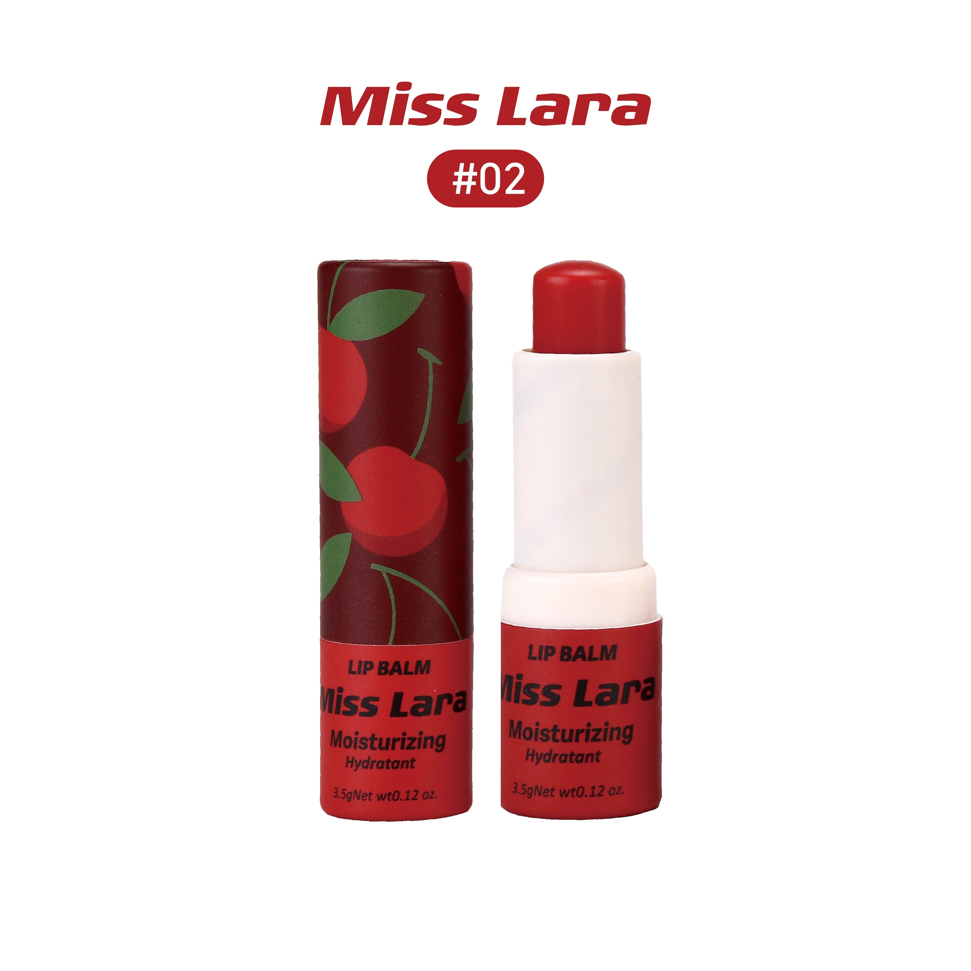 MISS LARA Tinted Lip Balm and Lipstick